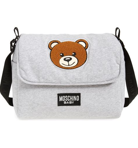 moschino diaper bag replica|moschino bear patch diaper bag.